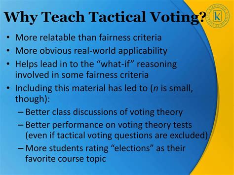 Choosing the Lesser Evil: Helping Students Understand Voting Systems ...