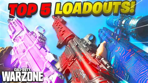 WARZONE TOP 5 LOADOUTS PRO PLAYERS USE! (BEST COD MW CLASS SETUPS) - YouTube