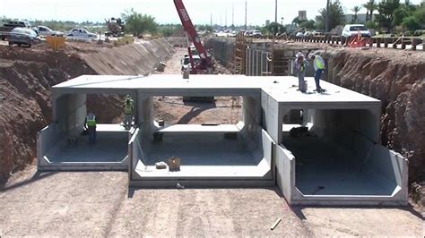 Precast Concrete Box Culvert - YouTube