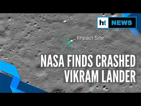 Watch: NASA releases images of impact site of Chandrayaan-2’s Vikram ...