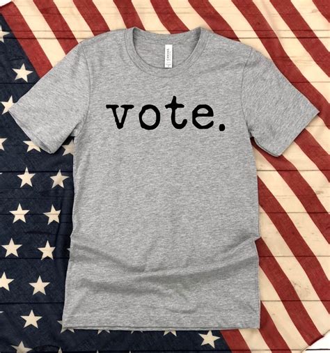 Vote 2020 Election Shirt Voter T-Shirt Voting Tee Politics | Etsy