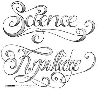 Tattoos and doodles: Science & Knowledge