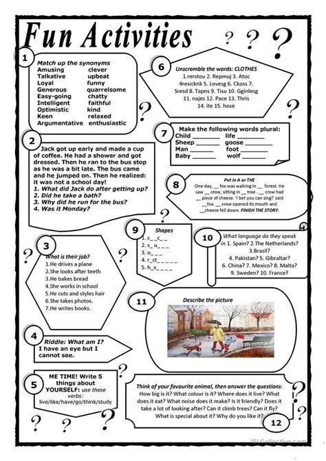 End of term fun worksheet - Free ESL printable worksheets made by ...