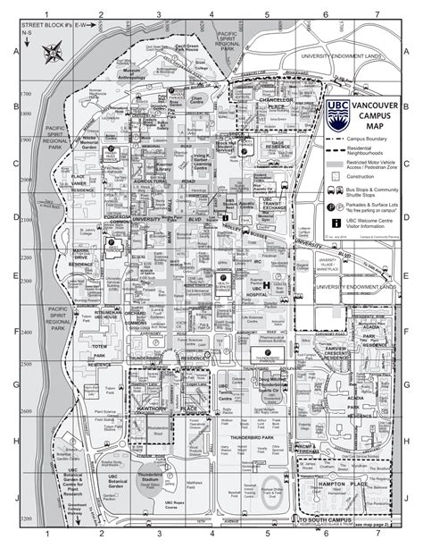 PDF Map of UBC Campus - DocsLib