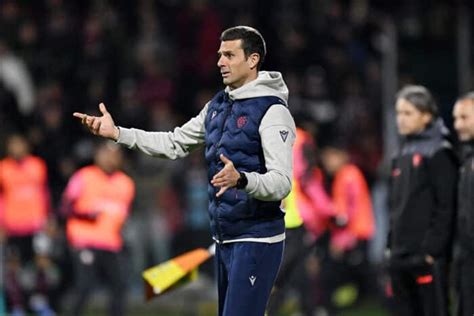 Bologna coach Thiago Motta previews Roma showdown