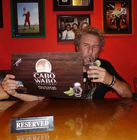 Sammy Hagar at Cabo Wabo, | Sammy hagar, Red rocker, Lead singer