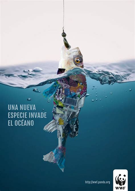 Ocean Plastic Pollution Poster Water Pollution With Plastics Bottles | Images and Photos finder