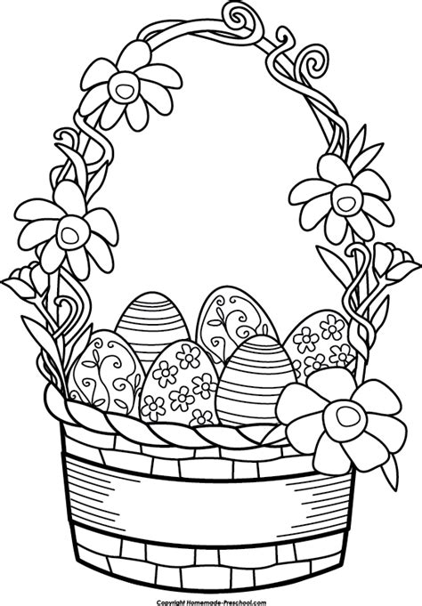 Free Easter Basket Clipart - ClipArt Best - ClipArt Best