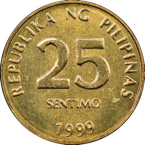 Philippines 25 Sentimos KM 271 Prices & Values | NGC