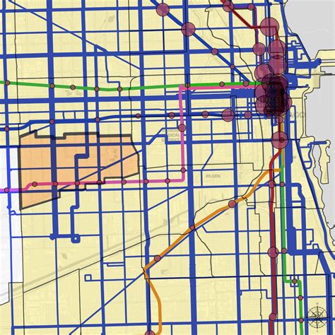 Collection of Chicago (North Lawndale) maps - Bike Lab