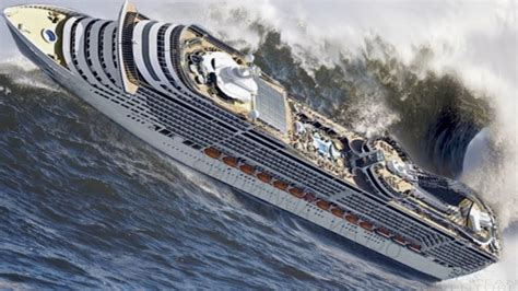 CRUISE SHIPS In Bad Weather conditions | Ship in storm, Huge waves, Waves