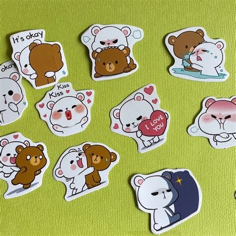 Kawaii Cute Stickers 45 Pieces Decorating Cardmaking | Etsy