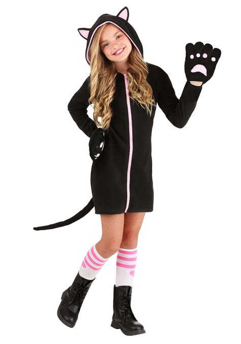 Kid's Midnight Kitty Costume - Walmart.com