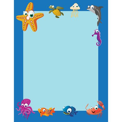 Download High Quality under the sea clipart border Transparent PNG ...