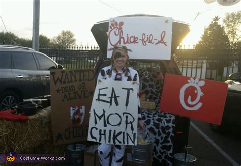 Chick-fil-A Cow Costume