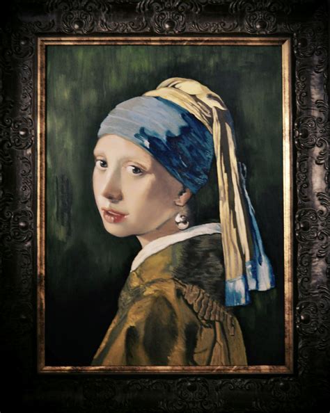 Girl with the Pearl Earring - Johannes Vermeer 17th Century Dutch ...