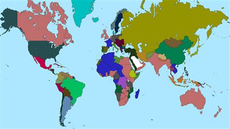 Blank Map of the World (1914) by CanhDuy2006 on DeviantArt