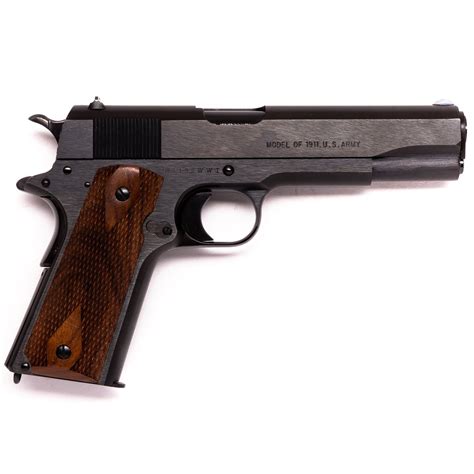 Colt 1911 Wwi Commemorative - For Sale, Used - Very-good Condition ...