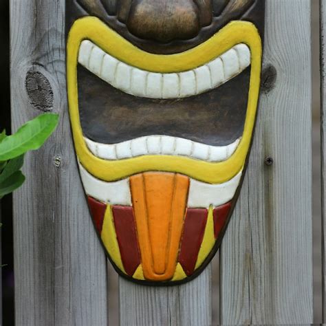 Style Selections 23-in H x 7.5-in W Tiki Garden Statue at Lowes.com