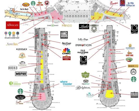 New MSY Airport Map (since there are none to be found in the airport ...