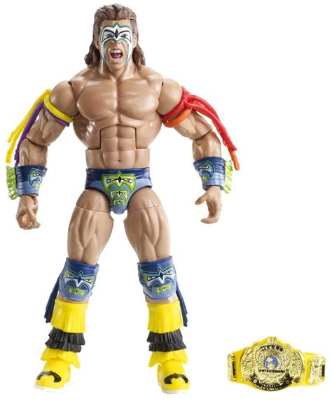 WWE Wrestling Elite Hall of Champions Ultimate Warrior Exclusive 6 Action Figure Mattel Toys ...