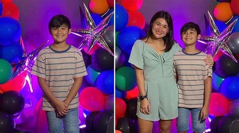 Camille Prats’ son Nathan Linsangan turns 13 | PUSH.COM.PH