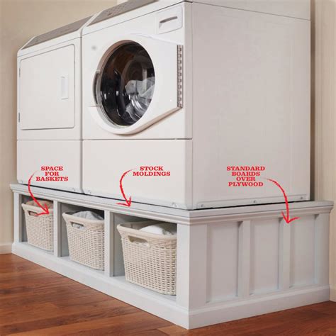 25 Cheap Laundry Room Ideas You Can DIY Today! | Family Handyman Laundry Room Pedestal, Laundry ...