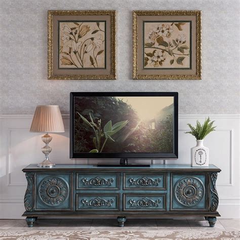 blue tv console ideas - Genteel Blawker Stills Gallery