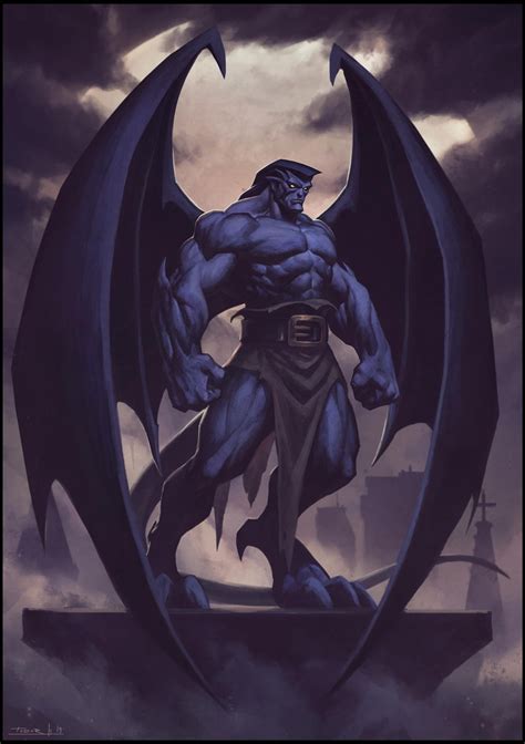 Goliath by draken4o on DeviantArt | Gargoyles cartoon, Gargoyles art ...