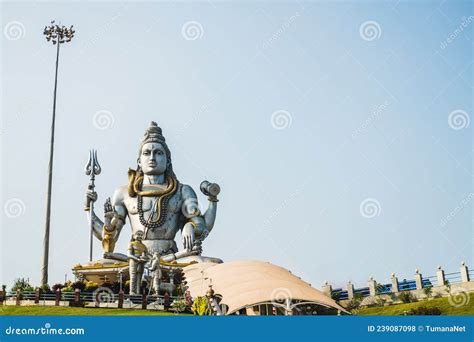 Famous Lord Shiva Statue in Gokarna Village, Karnataka State, India. Stock Photo - Image of ...