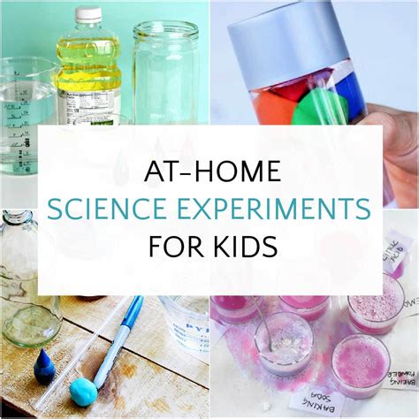 Home Science Experiments for Kids