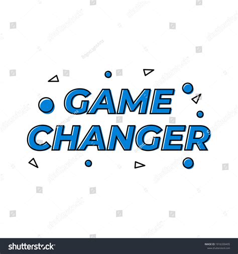 Game Changer Icon Label Design Vector Stock Vector (Royalty Free ...