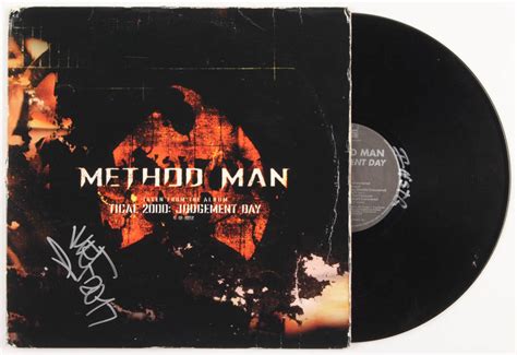 Method Man Signed "Tical 2000: Judgement Day" Vinyl Record Album Inscribed "2017" (JSA COA ...