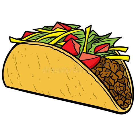 Taco Stock Illustrations – 26,677 Taco Stock Illustrations, Vectors & Clipart - Dreamstime