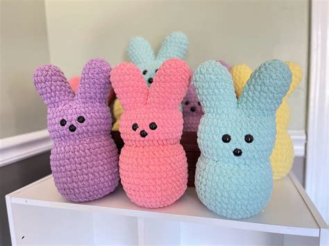 Marshmallow Bunny Crochet Pattern - Crochet It Creations