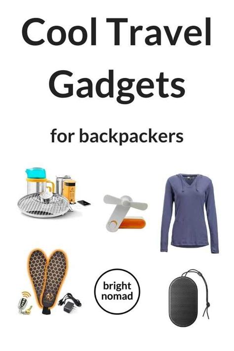 Cool travel accessories: Best travel gadgets for backpackers | Travel ...