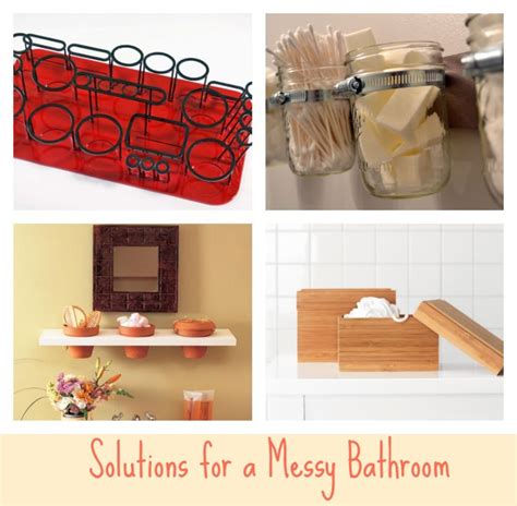 Solutions for a Messy Bathroom - MomTrendsMomTrends