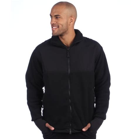 Shop Men's Full-zip Fleece Jacket - Free Shipping Today - Overstock.com ...