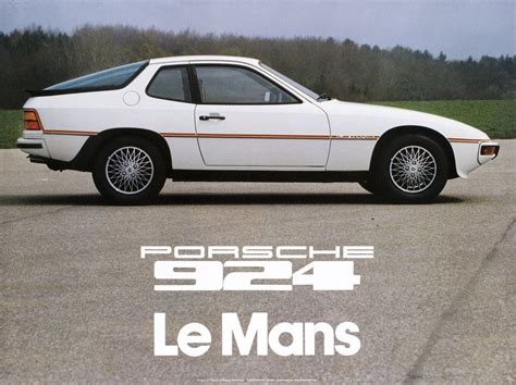 Vintage poster – Porsche 924, Le Mans – Galerie 1 2 3 | Porsche 924 ...