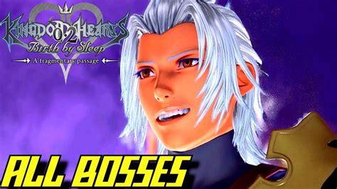 Kingdom Hearts 2.8 - All Bosses (KH 0.2 BBS) English - YouTube