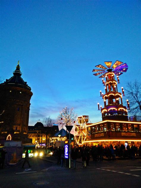 Christmas Market, Mannheim, Germany | Deutschland