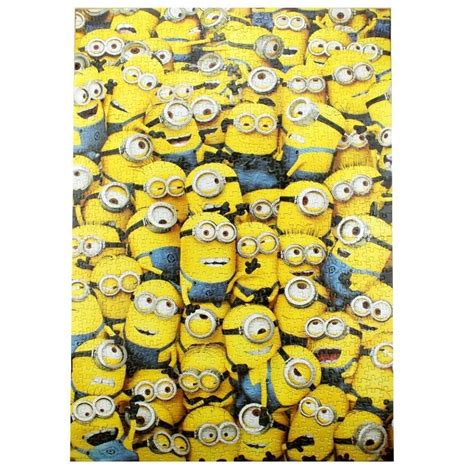 Minions Puzzle (1000 pieces), Hobbies & Toys, Toys & Games on Carousell