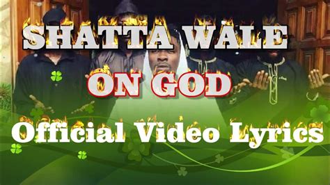 Shatta Wale On God Lyrics Video - YouTube