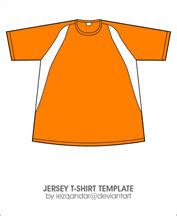Jersey T-shirt Template by iEzQaNDaR on DeviantArt