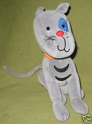 Plush Caillou Gilbert Cat Preloved 10" Stuffed Cute! | #76145206