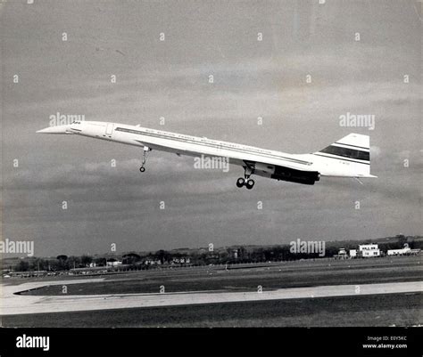 Concordes successful first flight hi-res stock photography and images ...