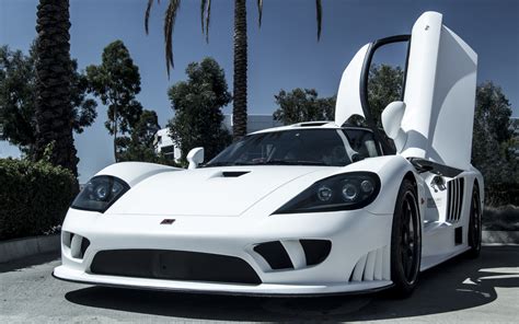 Download White Car Vehicle Saleen HD Wallpaper