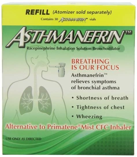 ‪The asthmanefrin starter kit includes 30 vials and breathe atomizer. Asthmanefrin is an over ...