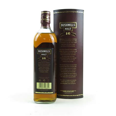 Bushmills 16 Year Old Single Malt | Whisky Auctioneer