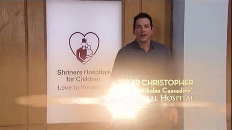 Shriners Hospitals For Children TV Commercial, 'Hope' Featuring Tyler Christopher - iSpot.tv